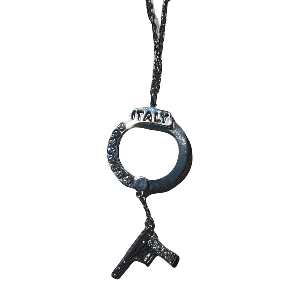 Y2K HANDCUFF NECKLACE